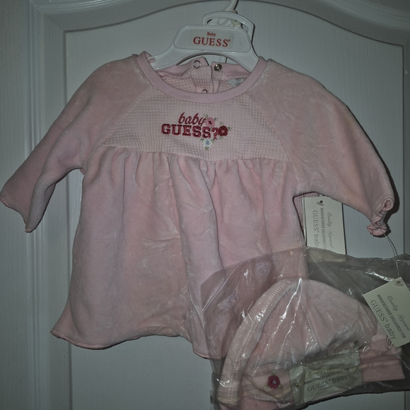 Guess Other - Guess Pink Baby Matching Set
